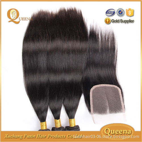 Indian Remy Hair Bundles with Closure Wholesale Vendors